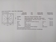 okno Veka SL82 1755x1425 białe