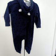 Rampers uszy kombinezon kaptur gwiazdki 5.10.15