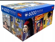 PUZZLE TREFL 6000 Premium Plus Quality FUNART QUEEN Puzzle 1972x922 PLAKAT
