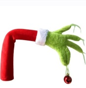 Grinch ręka ramię ozdoba chinka
