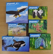Figurki zwierzęta Playmobil zestaw 6 sztuk z promocji McDonald's NOWE