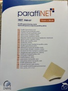 9x ParaffiNET 15cm x 20cm, opatrunek gazowy nasączony parafiną, jałowy