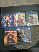 Zestaw 7 filmów 5x blu ray i 2 x DVD