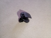 spinka kółek do tapicerki samochodowej 20x13x8mm 10 szt. czarne nowe