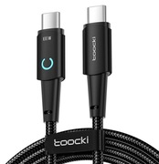 Kabel USB-C do USB-C Toocki Szybkie Ładowanie PD QC, 3 metry, 100W