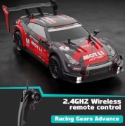 RC samochód drift 40 km/h z akumulatorem elektryczny zabawka