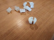 UNITRA Diora SSL FS AS MDS WS wieża przelotka kabla duża 2 szt