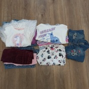 Ubrania dla dziewczynki 116