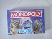 Monopoly Koty gra edukacyjna 8+ stan nowa ofliowana 