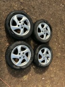 Felgi Peugeot 206 15stki plus oponki zima