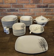 Serwis obiadowy XXL na 12 osób likwidacja magazynu 