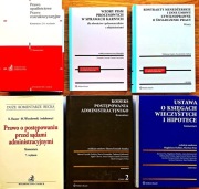Zestaw 6 książek prawniczych 