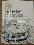 Instrukcja serwisowa workshop manual MG MGA