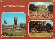 Jastrzębie Zdrój - KWK ''Manifest Lipcowy'' Park Zdrojowy - Pocztówka