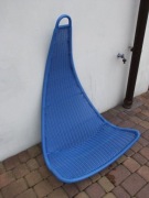 Fotel siedzisko Ikea EKORRE do powieszenia-NIEBIESKIE