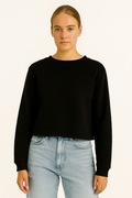 RESERVED – Czarna Bluza Basic Crop L