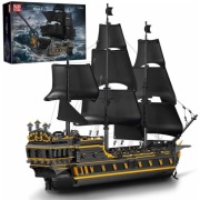 Mould King 13186 Black Pearl II Zestaw klocków z 5266 elementów