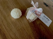Świeczki sojowe podziękowanie dla gości pudełko Ślub Chrzest Baby Shower
