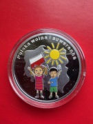 10 zł z  2024 r. Polska wolna i suwerenna