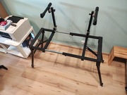 Stalowy stojak firmy PROEL na duży syntezator, stage piano (BDB stan)