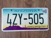 Tablica rejestracyjna USA Arizona – dekoracyjna