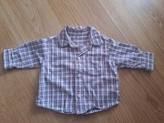 Koszula chłopięca z długim rękawem 56