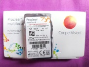Soczewki progresywne Proclear Cooper vision moc (-2,25) Addycja+2,5D