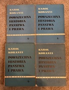 Powszechna Historia Państwa i Prawa. Tom I-IV