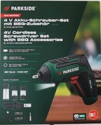 PARKSIDE Wielofunkcyjna wkrętarka 4 V z akcesoriami do grilla wina przypraw