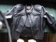 Kurtka motocyklowa skórzana Alpinestars z ochroniaczami