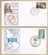 Brazylia - 1957- 2 Koperty FDC- 