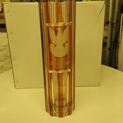 Unikatowy kryształ huta JULIA – „XXX LAT ŻOŁNIERSKIEJ SŁUŻBY” – PRL