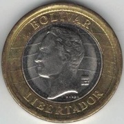 Wenezuela 1 bolivar 2012 - 24 mm - nr 2