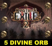 Path Of Exile 2 PoE2 - 5 DIVINE ORB 5 DIVINE ORBS ORBY l LEGIT 100%