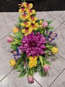 Stroik/ wiązanka na cmentarz obciążona 