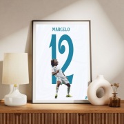 Marcelo - plakat A3 - Real Madryt
