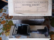 datownik z czasow PRL