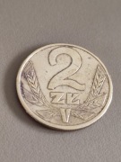 1988 - moneta o nominale 2 zł z czasów PRL 
