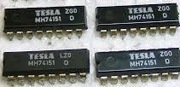 MH74151 = UCY74151 SN74151 Multiplekser 8-wejściowy CEMI TTL
