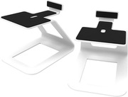 Para białych podstawek biurkowych Kanto SE6W do dużych głośników | White