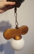 Żyrandol lampa pojedynczy bańka