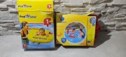Fotelik do pływania Intex 56587 79x79 cm + pontonik basen daszkiem bestway