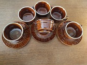 filiżanka talerzyk porcelit pruszków Werina 