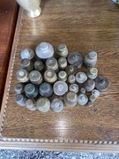 Odważniki mosiężne 