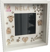 Personalizowana Metryczka w ramce 3D