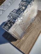 Przezroczysta obudowa IDE USB 12V Apple Clear Acrylic Plexi Retro