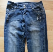 Jeansy przetarcia Orsay 36 S