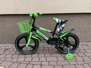 Rowerek dziecięcy 16 cali zielony 