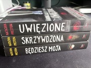 pakiet ksiażek Uwiezione Skrzywdzona Bedziesz Moja Natasha Preston
