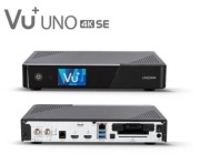 Odbiornik VU+ UNO 4K SE z głowicą 2 x DVB-S2X FBC + dysk SSD 512GB